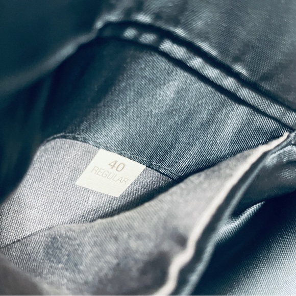 Adams Row by Richman 100% Pure Wool Men’s Blue/Gray Herringbone Blazer Sz 40R - Picture 11 of 11